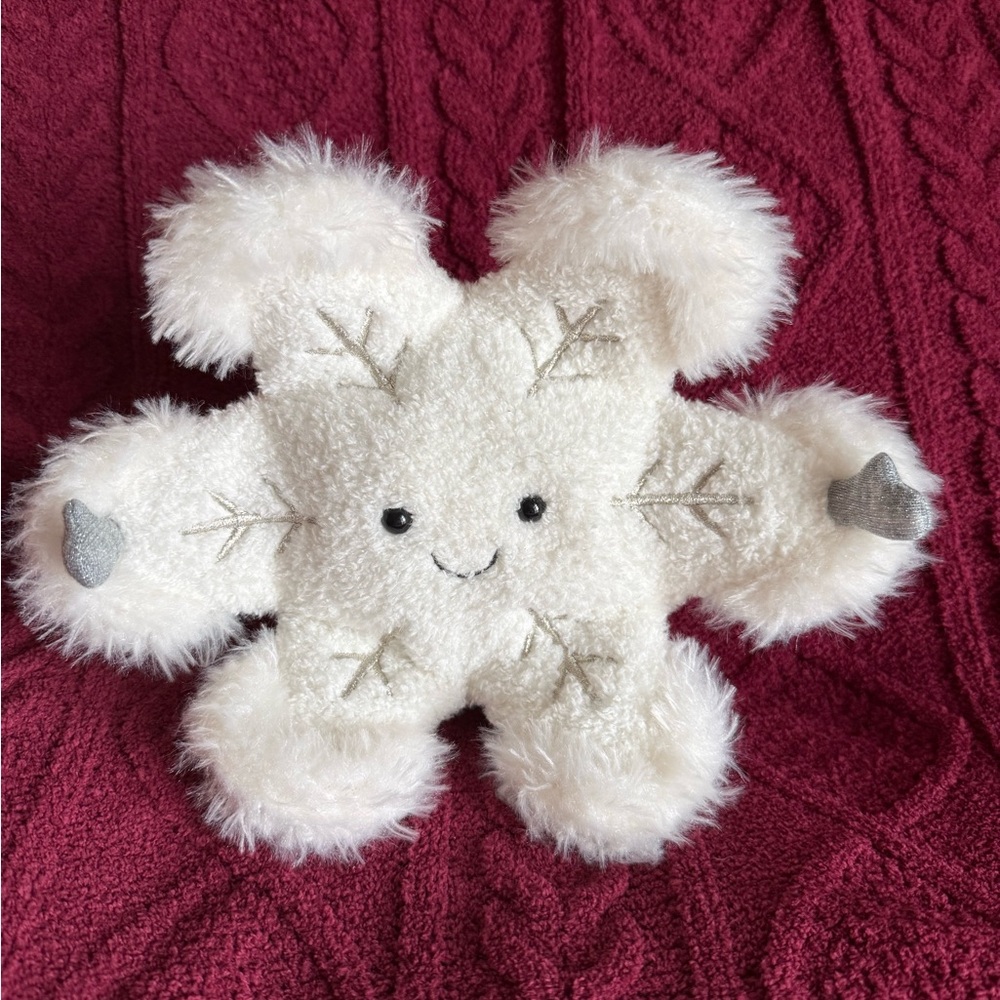 NWT Jellycat Amuseables Snowflake Plush